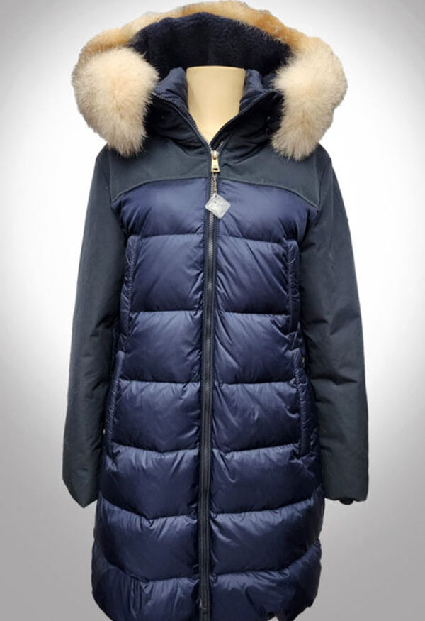 Madison Women’s Gabriela Fox Fur Trim & Down Puffer Parka