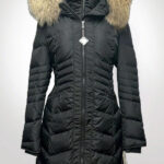 Madison luxe detachable FOX FurTrim Chevron Puffer