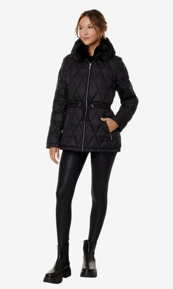 Michael Kors Diamond Quilt Puffer