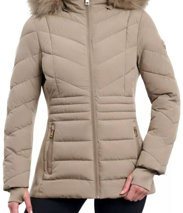 Street Style Plain Logo Down Jackets