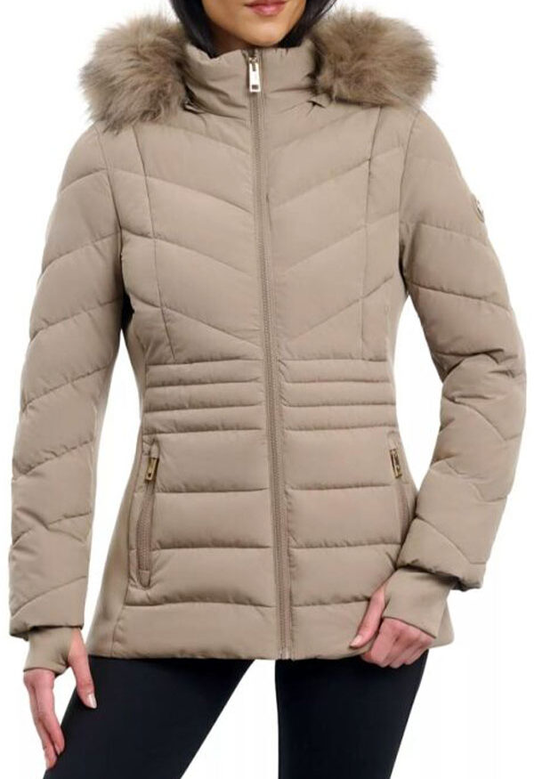 Street Style Plain Logo Down Jackets
