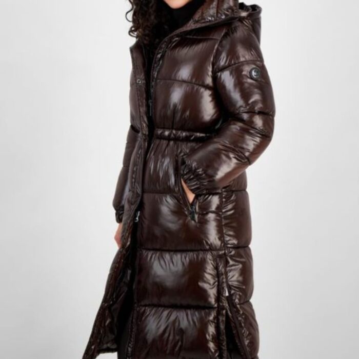 Women's Shine Hooded Anorak Puffer Coat