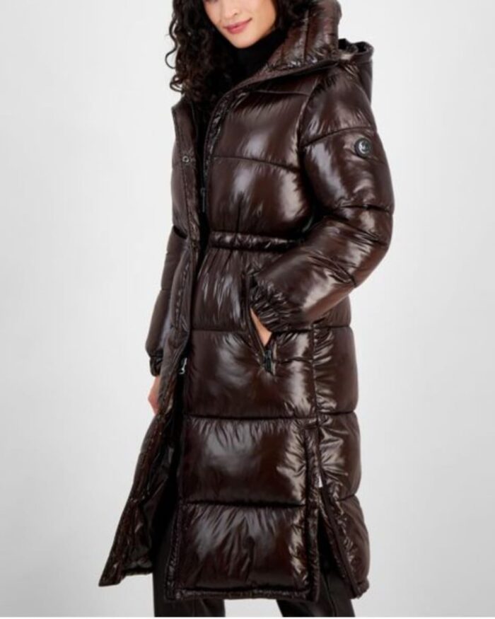 Women's Shine Hooded Anorak Puffer Coat