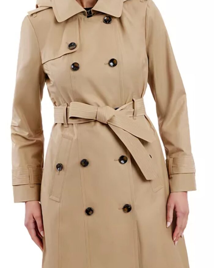 London Fog  Women's Double Breasted Trench Coat