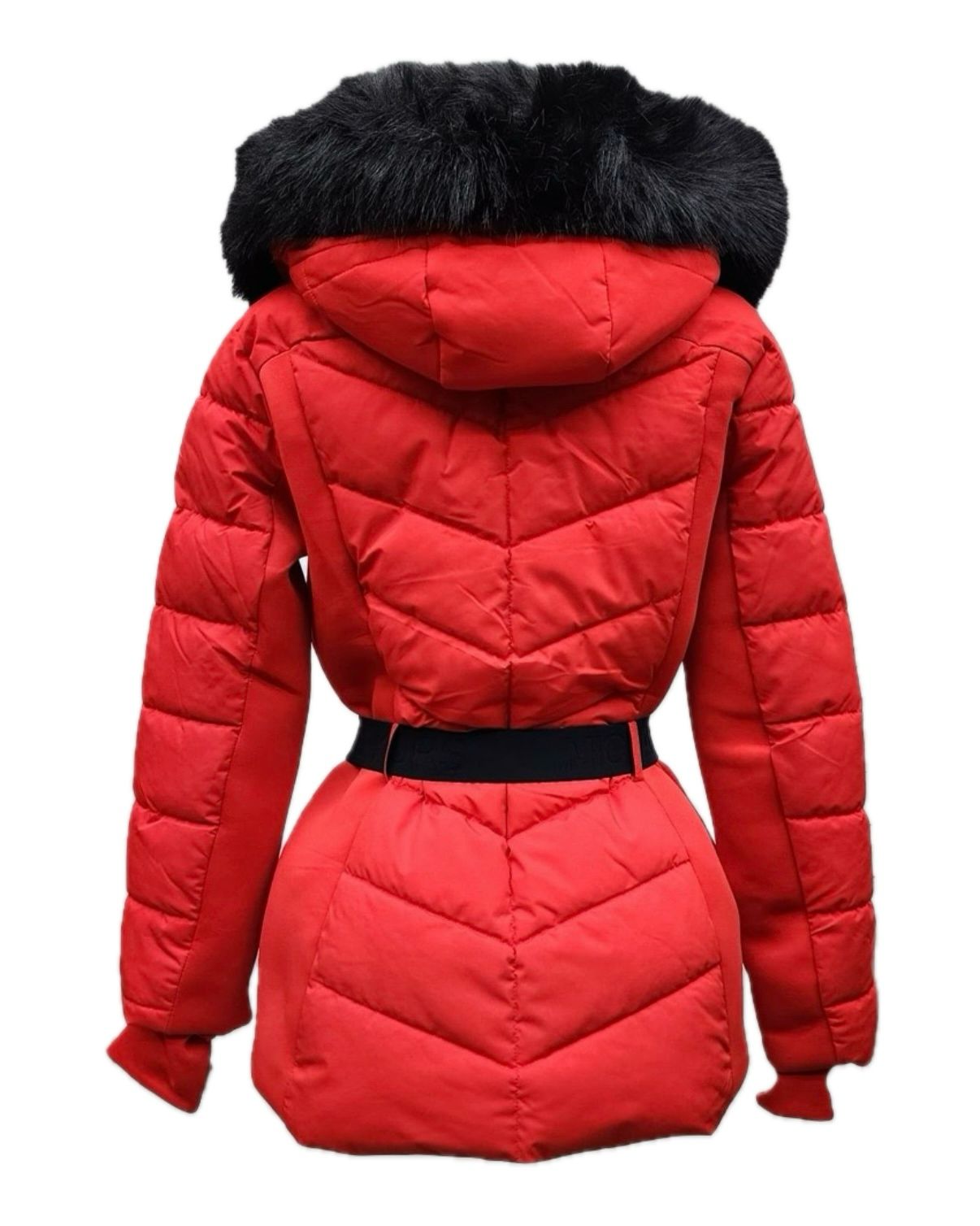 Michael Kors Belted Down Chevron Coat - Image 3