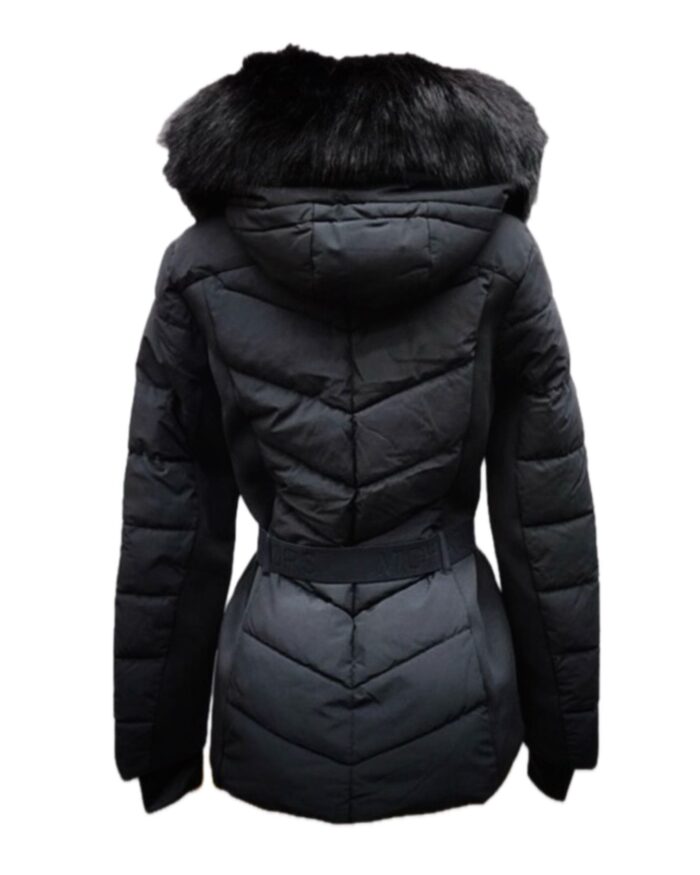 Michael Kors Belted Down Chevron Coat - Image 5